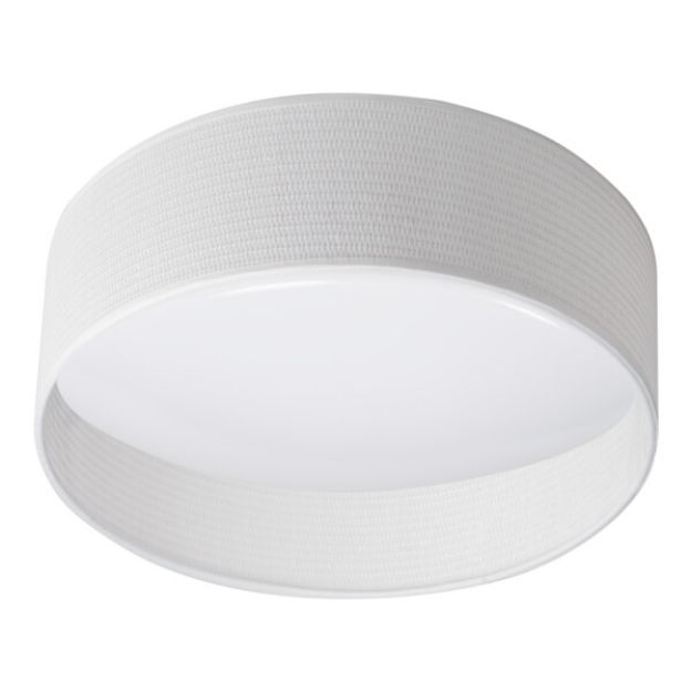 Immagine di PLAFONIERA LED RIFA N1 LED 17,5W - 120° - IP20 - DIAM. 400 - BIANCO LAVORATO