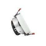 Immagine di Faretto a incasso FIALE COMFORT GU10 - BIANCO/ARGENTO - FORO MONTAGGIO 75 