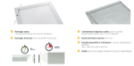 Immagine di Pannello led ALGINE DUO 2in1 - 4000K - 30W - MONTAGGIO SUPERFICIALE/INCASSO