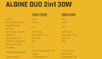 Immagine di Pannello led ALGINE DUO 2in1 - 4000K - 30W - MONTAGGIO SUPERFICIALE/INCASSO