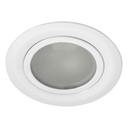 Immagine di FARETTO A INCASSO PER MOBILI - GAVI - G4 - BIANCO - FORO 60 - DIAM. 73 