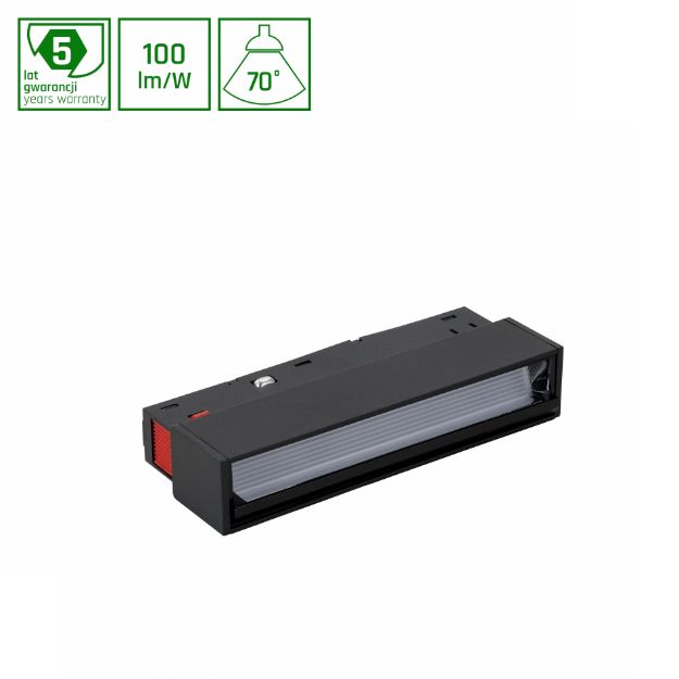 Immagine di SYSTEM SHIFT ASIMETRIC NERO -  6W - 110*23*42 MM
