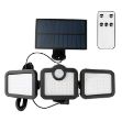 Immagine di SUNARI Solar Lamp LED FLS-04 108*SMD PIR 10W 800lm 6000K 2400mAh