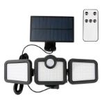 Immagine di SUNARI Solar Lamp LED FLS-04 108*SMD PIR 10W 800lm 6000K 2400mAh