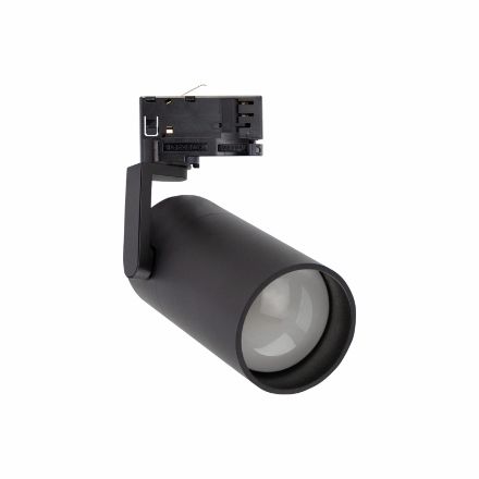 Immagine di LUCE PER BINARIO SP MADARA MAXI R80 con sorgente luminosa sostituibile E-27 - NERO