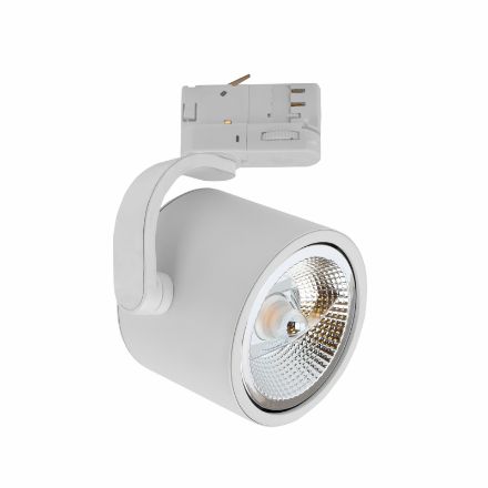 Immagine di LUCE PER BINARIO SP MADARA AR111 GU10 con sorgente luminosa sostituibile GU10 - BIANCO