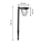 Immagine di SOLARA BRILO Lampada solare da giardino 1W CCT - 3 IN 1 