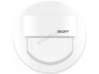Immagine di SEGNAPASSO RUEDA 60 - 0.8W - 10V DC - C - BIANCO - IP20 - montaggio ad incasso - Ø60 