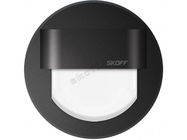 Immagine di SEGNAPASSO RUEDA STICK 73 - 0.8W - 10V DC - D - NERO - IP66 - montaggio ad parete