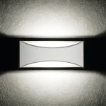 Immagine di ILLUMINAZIONE PARETE - 4000K - 8W - IP54 - BISO BIANCO