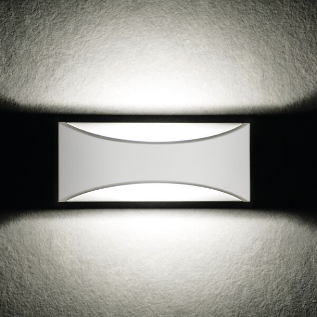Immagine di ILLUMINAZIONE PARETE BISO  - 4000K - 8W - IP54 - BIANCO