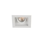 Immagine di ARET FARETTO A INCASSO - BIANCO - FORO 90X90 - DIM 100*100 - 1XGU10