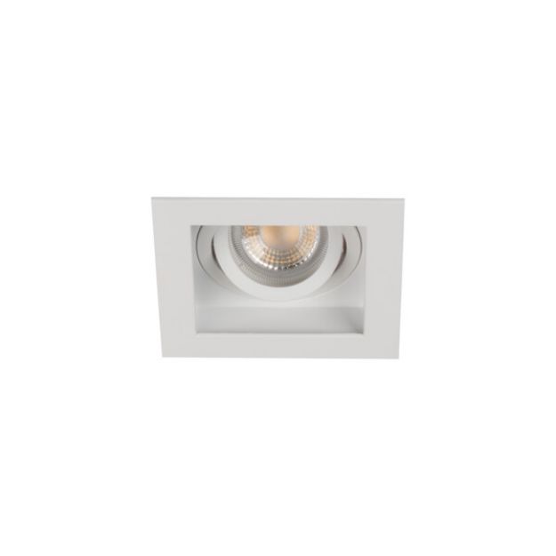 Immagine di ARET FARETTO A INCASSO - BIANCO - FORO 90X90 - DIM 100*100 - 1XGU10