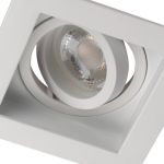 Immagine di ARET FARETTO A INCASSO - BIANCO - FORO 90X90 - DIM 100*100 - 1XGU10
