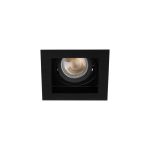 Immagine di ARET FARETTO A INCASSO - NERO - FORO 90X90 - DIM 100*100 - 1XGU10