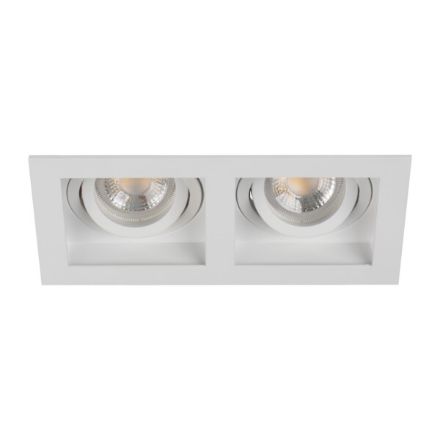 Immagine di ARET FARETTO A INCASSO - BIANCO - FORO 90X170 - DIM 100*185 - 2XGU10 