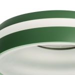 Immagine di ELICEO CIRCOLARE - FARETTO A INCASSO FISSO - VERDE - DIM 96*25 - FORO 68 MM   