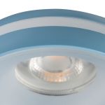 Immagine di ELICEO CIRCOLARE - FARETTO A INCASSO FISSO - BLU - DIM 96*25 - FORO 68 MM