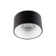 Immagine di MINI RITI CIRCOLARE - FARETTO A INCASSO FISSO - NERO/BIANCO - IP20 -  DIM 85 - FORO  Ø68-71