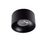 Immagine di MINI RITI CIRCOLARE - FARETTO A INCASSO FISSO - NERO - IP20 -  DIM 85 - FORO  Ø68-71 