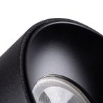 Immagine di MINI RITI CIRCOLARE - FARETTO A INCASSO FISSO - NERO - IP20 -  DIM 85 - FORO  Ø68-71 