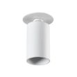 Immagine di CHIRO CIRCOLARE - FARETTO A INCASSO ORIENTABILE - 90° - BIANCO - IP20 - DIM 56 - FORO 70 MM 