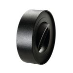 Immagine di MINI BORD CIRCOLARE - FARETTO A INCASSO ORIENTABILE - 30° - NERO - IP20 - DIM 98 - FORO 85 MM