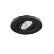 Immagine di TINY BORD CIRCOLARE - FARETTO A INCASSO ORIENTABILE - 30° - NERO - IP20 - DIM 98 - FORO 85 MM- SPORGENZA DAL SOFFITTO DI 10 MM