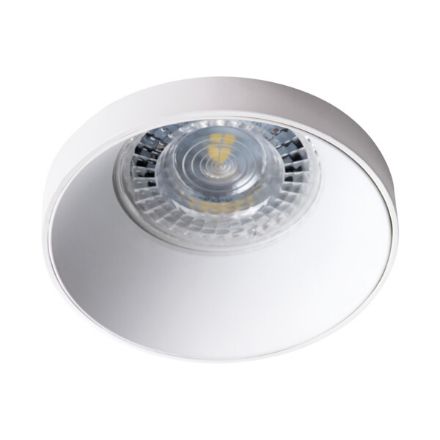 Immagine di SIMEN CIRCOLARE - FARETTO A INCASSO FISSO - BIANCO - IP20 - DIM 75 - FORO 68 MM- LIEVE SPORGENZA DAL SOFFITTO