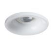 Immagine di ELNIS CIRCOLARE - FARETTO A INCASSO FISSO - BIANCO - IP20 - DIM 98 - FORO 70 MM- LIEVE SPORGENZA DAL SOFFITTO 10 MM