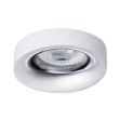 Immagine di ELNIS L CIRCOLARE - FARETTO A INCASSO FISSO - BIANCO/CROMO - IP20 - DIM 98 - FORO 70 MM- LIEVE SPORGENZA DAL SOFFITTO 25 MM