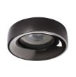 Immagine di ELNIS L CIRCOLARE - FARETTO A INCASSO FISSO - ANTRACITE - IP20 - DIM 98 - FORO 70 MM- LIEVE SPORGENZA DAL SOFFITTO 25 MM