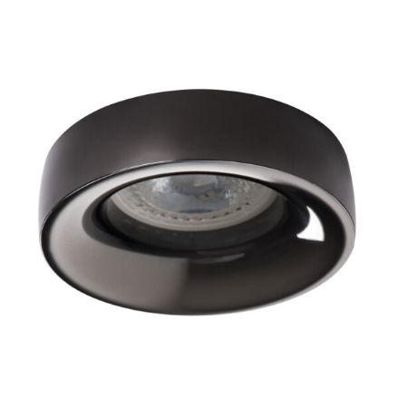 Immagine di ELNIS L CIRCOLARE - FARETTO A INCASSO FISSO - ANTRACITE - IP20 - DIM 98 - FORO 70 MM- LIEVE SPORGENZA DAL SOFFITTO 25 MM