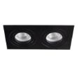 Immagine di SEIDY R - RETTANGOLARE - FARETTO A INCASSO ORIENTABILE 30° - NERO OPACO - IP20 - DIM 170*90 - FORO 155*80 MM 