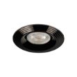 Immagine di LIGLO CIRCOLARE - FARETTO A INCASSO FISSO - NERO OPACO - IP20 - DIM 97 - FORO 68 MM