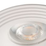 Immagine di LIGLO CIRCOLARE - FARETTO A INCASSO FISSO - BIANCO - IP20 - DIM 97 - FORO 68 MM
