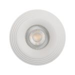 Immagine di LIGLO CIRCOLARE - FARETTO A INCASSO FISSO - BIANCO - IP20 - DIM 97 - FORO 68 MM