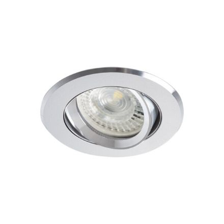 Immagine di RADAN CIRCOLARE - FARETTO A INCASSO  ORIENTABILE 30° - ALLUMINIO - IP20 - DIM 82- FORO 70/75 MM 