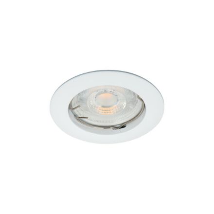 Immagine di VIDI CIRCOLARE - FARETTO A INCASSO  FISSO - BIANCO - IP20 - DIM 79 - FORO 60/75 MM