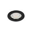 Immagine di VIDI CIRCOLARE - FARETTO A INCASSO  FISSO - NERO OPACO - IP20 - DIM 79 - FORO 60/75 MM 