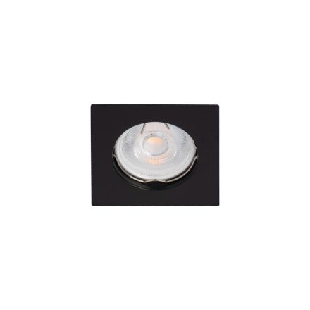 Immagine di NAVI QUADRATO - FARETTO A INCASSO FISSO - NERO OPACO - IP20 - DIM 75 - FORO 60/70 MM