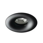 Immagine di DROXY CIRCOLARE - FARETTO A INCASSO FISSO - NERO - DIM 99 - FORO Ø68  - IP65/20