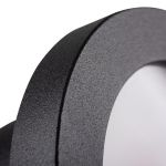 Immagine di FLINI CIRCOLARE - FARETTO A INCASSO FISSO - NERO - DIM 80 - FORO Ø60  - IP44/20