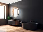 Immagine di FLINI CIRCOLARE - FARETTO A INCASSO FISSO - NERO - DIM 80 - FORO Ø60  - IP44/20