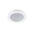Immagine di FLINI CIRCOLARE - FARETTO A INCASSO FISSO - BIANCO - DIM 80 - FORO Ø60  - IP44/20 