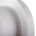 Immagine di FLINI CIRCOLARE - FARETTO A INCASSO FISSO - BIANCO - DIM 80 - FORO Ø60  - IP44/20 