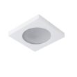 Immagine di FLINI QUADRATO - FARETTO A INCASSO FISSO - BIANCO - DIM 80*80 - FORO Ø60  - IP44/20
