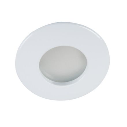 Immagine di QULES CIRCOLARE - FARETTO A INCASSO FISSO - BIANCO - DIM 83 - FORO Ø71-74  - IP44/20