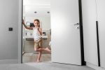 Immagine di QULES CIRCOLARE - FARETTO A INCASSO FISSO - CROMO OPACO - DIM 83 - FORO Ø71-74  - IP44/20 - copia