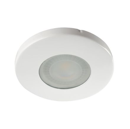 Immagine di MARIN CIRCOLARE - FARETTO A INCASSO FISSO - BIANCO - DIM 85- FORO Ø60-62  - IP44/20